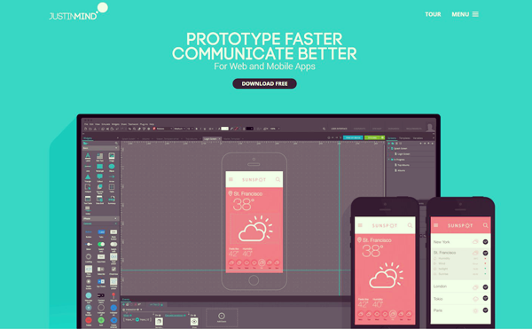 Justinmind Prototyper